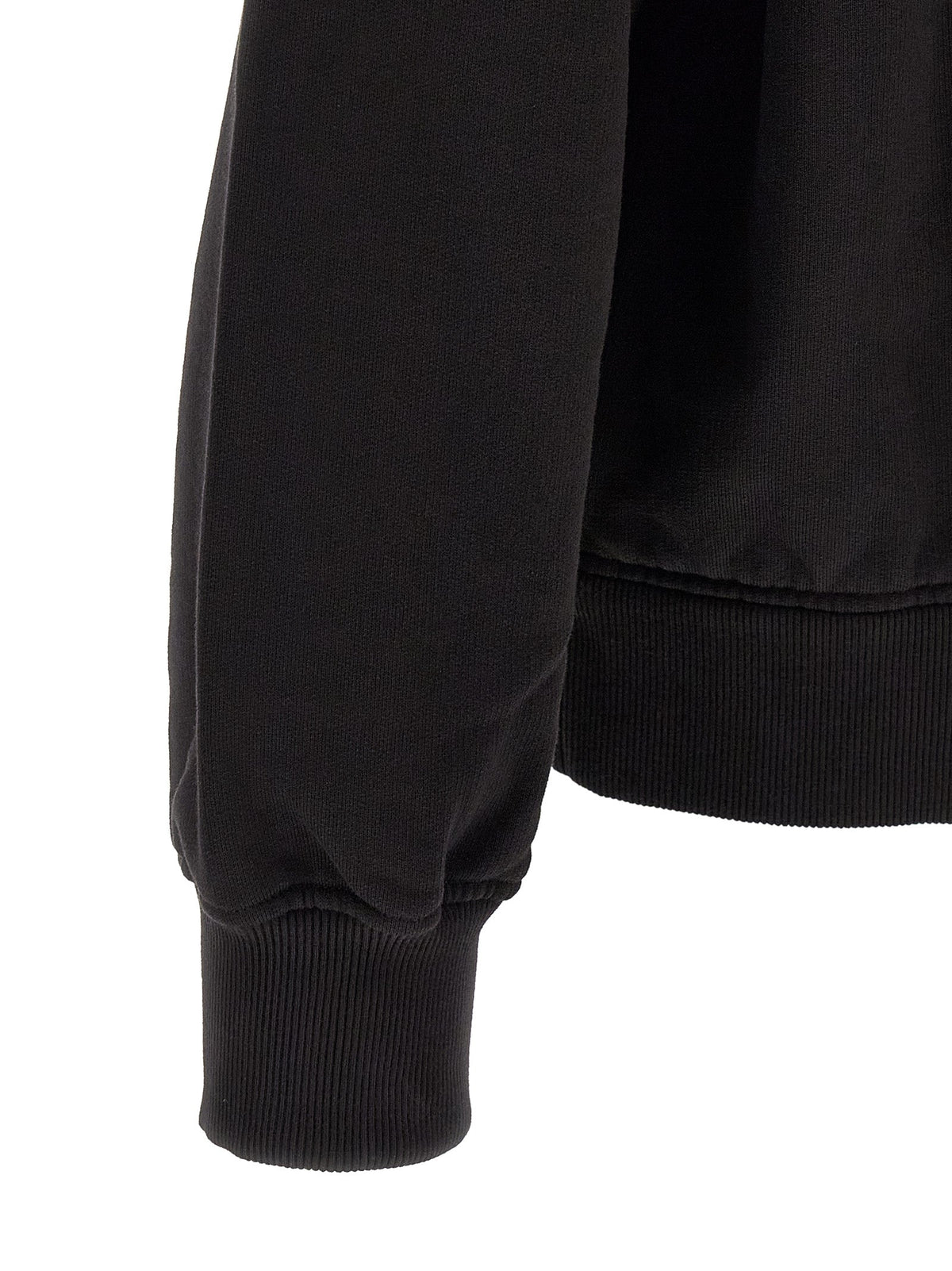 Dolce & Gabbana Black Cotton Sweatshirt