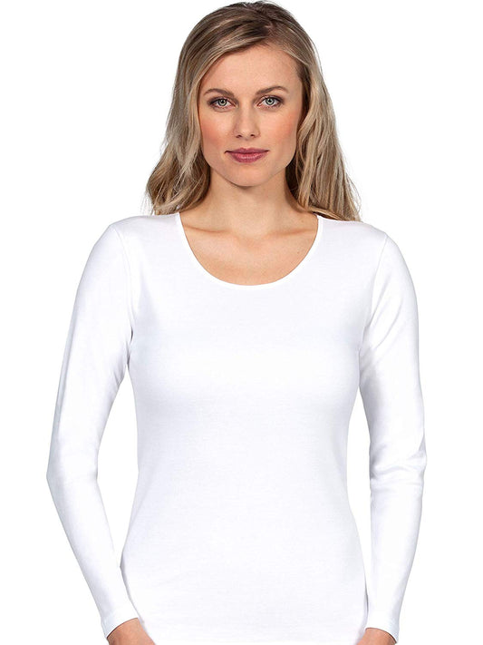 MaRe Luxury Merino Wool Blend Long Sleeve T-Shirt. Proudly Made in Italy (403)