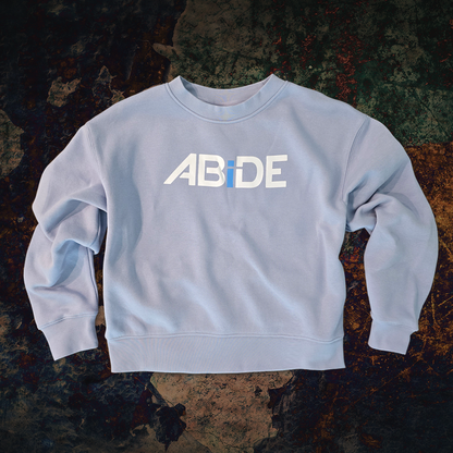 ABiDE Woman's Powder Blue Relax Crew