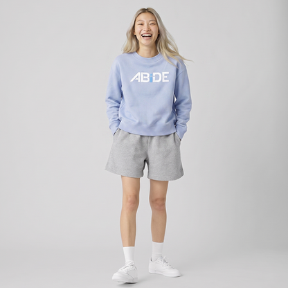 ABiDE Woman's Powder Blue Relax Crew
