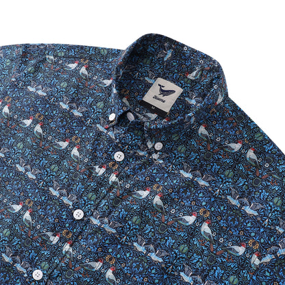 Hawaiian Shirts For Men Bird Designer Shirt By Amy