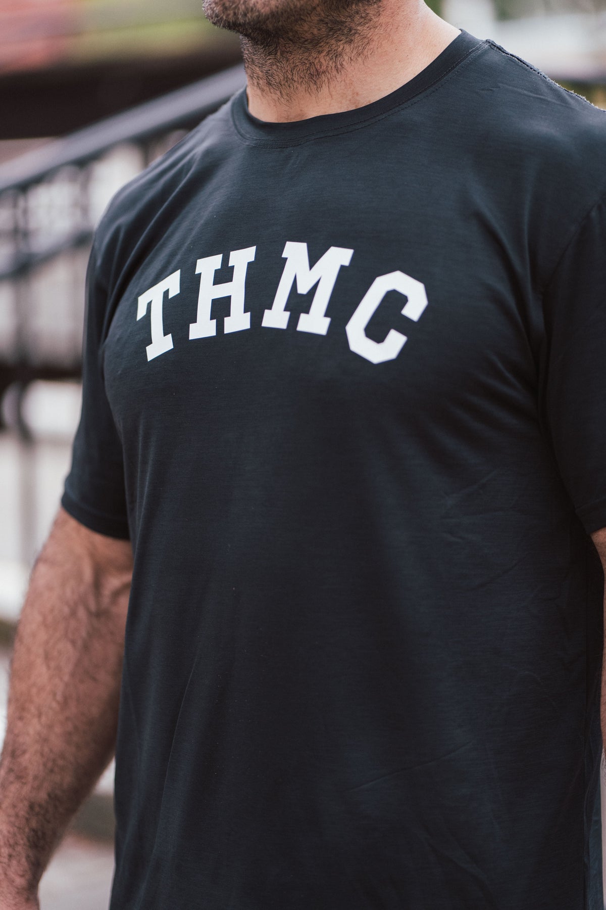 Train Hard Offshore Active Tee - Black Heather