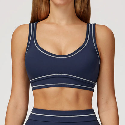 Breathable Sports Underwear for Women Shockproof Fitness Top Push Up Gym Crop Top Brassiere Sport Bra Gym Workout Top Yoga Bra