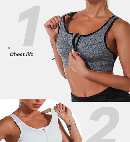 CZGUKE Yoga Fitness Bra Shock-absorbing Sports Bra Breathable and Quick Drying Training Running WOMEN'S Underwear