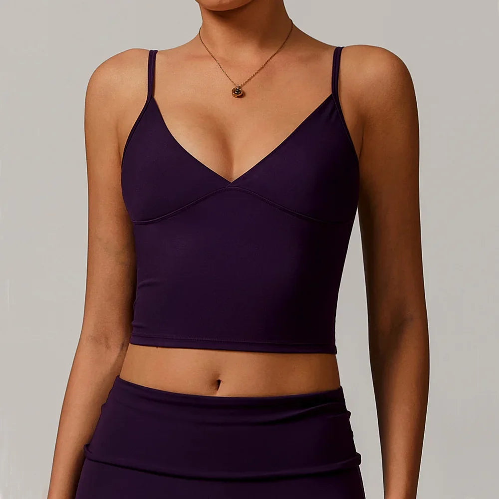 Women Sports Underwear Yoga Top Vest High Shockproof Quick-drying Yoga Gym Bra Push Up Running Fitness Bras Ladies Sportswear