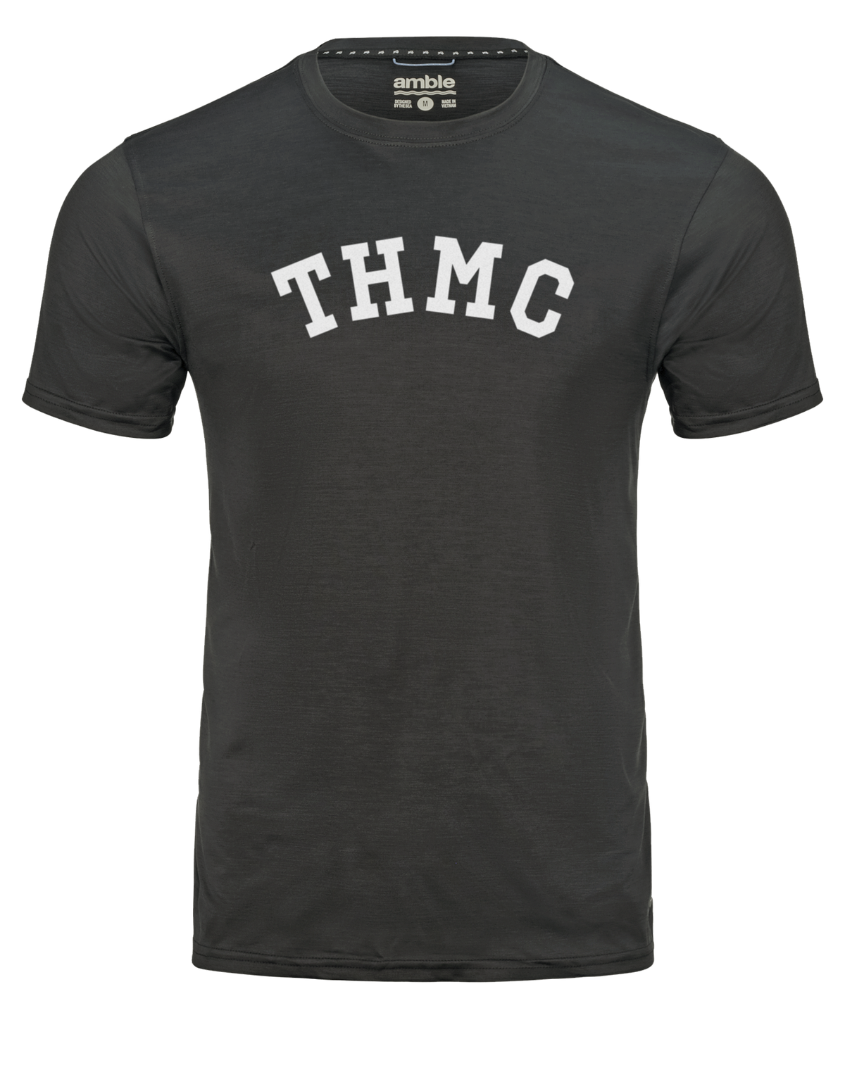 Train Hard Offshore Active Tee - Black Heather