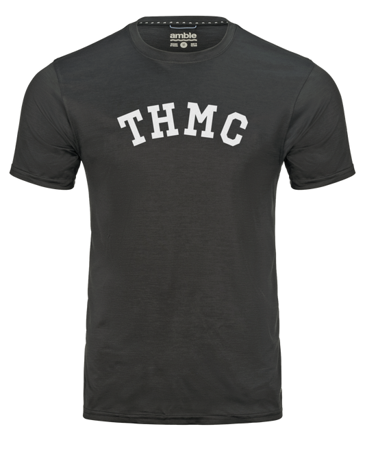 Train Hard Offshore Active Tee - Black Heather