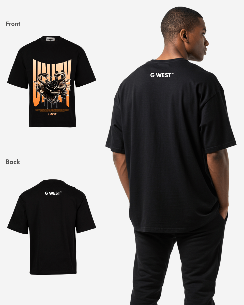 G WEST UNITY OVERSIZED T-Shirt Mens