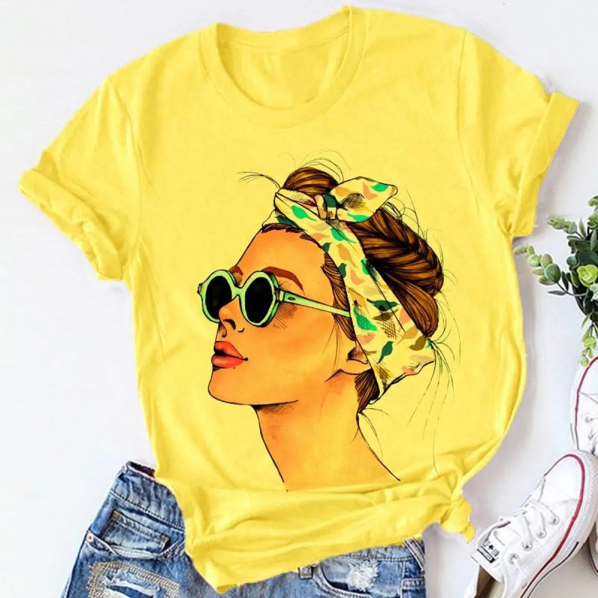 O-Neck Harajuku T-shirt